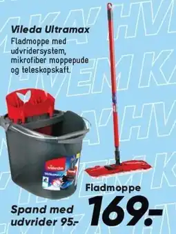 Bilka Vileda Ultramax eller Spand med udvrider tilbud