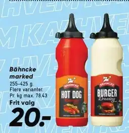 Bilka Bähncke marked tilbud