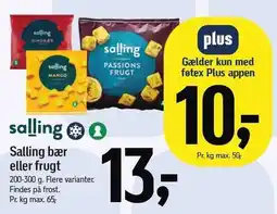 Føtex Salling bær eller frugt 200-300 g tilbud