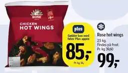 Føtex Rose hot wings 2.5 kg tilbud