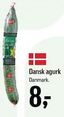 Føtex Dansk agurk tilbud