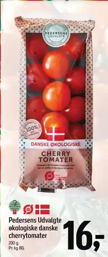 Føtex Pedersens udvalgte økologiske danske cherrytomater tilbud