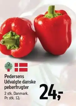 Føtex Pedersens udvalgte danske peberfrugter tilbud