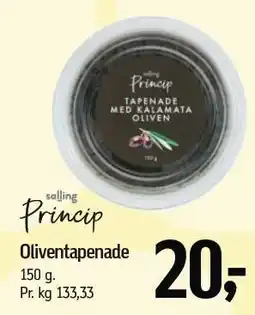 Føtex Salling Princip Oliventapenade tilbud