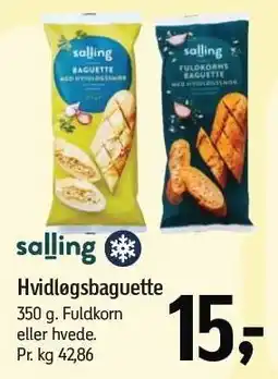 Føtex Salling Hvidløgsbaguette tilbud