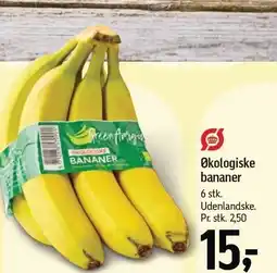 Føtex Økologiske bananer tilbud