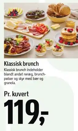 Føtex Klassisk brunch tilbud