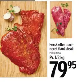 Føtex Fersk eller marineret flanksteak tilbud