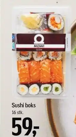 Føtex Sushi boks tilbud