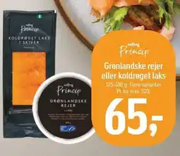Føtex Grønlandske rejer eller koldrøget laks tilbud