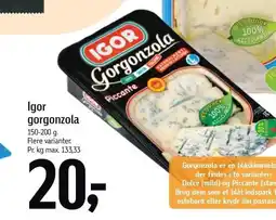 Føtex Igor gorgonzola tilbud