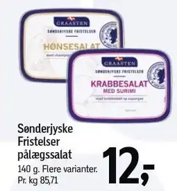 Føtex Sønderjyske Fristelser pålægssalat tilbud