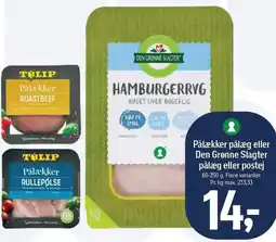 Føtex Pålækker pålæg eller Den Grønne Slagter pålæg eller postej tilbud