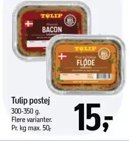 Føtex Tulip postej tilbud