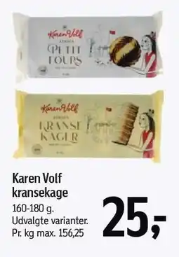 Føtex Karen Volf kransekage tilbud
