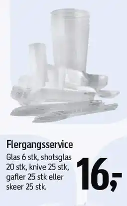 Føtex Flergangsservice tilbud