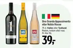 Føtex Uno Grande Appassimento eller Noble House tilbud