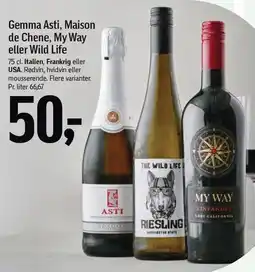 Føtex Gemme Asti, Maison de Chene, My Way eller Wild Life tilbud