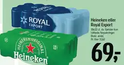 Føtex Heineken eller Royal Export tilbud