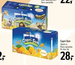 Føtex Capri-Sun tilbud