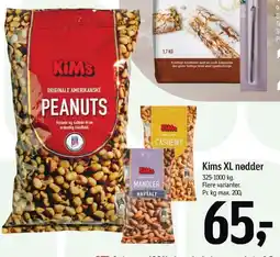 Føtex Kims XL nødder tilbud
