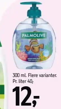 Føtex Palmolive håndsæbe tilbud