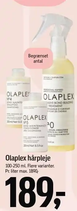 Føtex Olaplex hårpleje tilbud