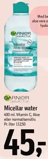 Føtex Garnier Micellar water tilbud