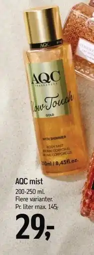 Føtex AQC mist tilbud