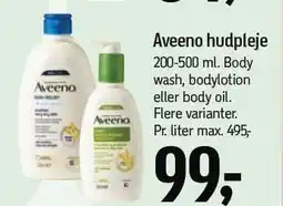 Føtex Aveeno hudpleje tilbud