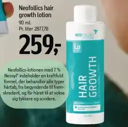Føtex Neofollics hair growth lotion tilbud
