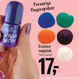 Føtex Essence neglelak tilbud