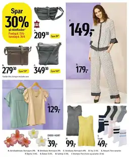 Føtex Skindbæltetaske, Skindtaske, Top, Hårpynt, Skjorte, Bukser, Tanktop eller Strømper tilbud