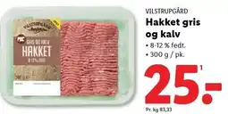 Lidl Hakket grise og kalv tilbud