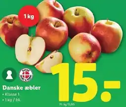 Lidl Danske æbler tilbud