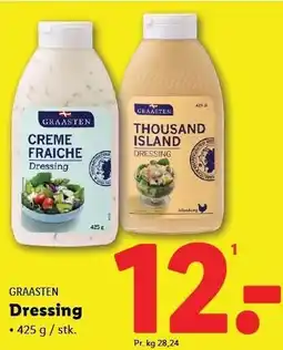 Lidl GRAASTEN Dressing tilbud