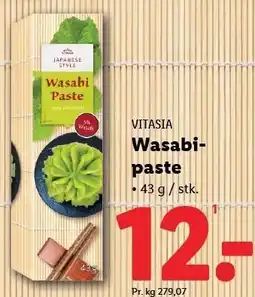 Lidl VITASIA Wasabipaste tilbud