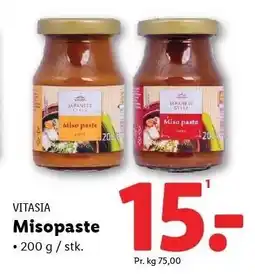 Lidl VITASIA Misopaste tilbud