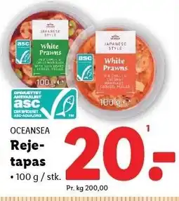 Lidl OCEANSEA Rejetapas tilbud