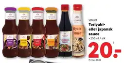 Lidl Teriyaki- eller japansk sauce tilbud