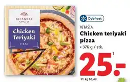 Lidl Chicken teriyaki pizza tilbud