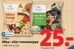Lidl Miso- eller ramensuppe tilbud