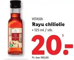 Lidl Rayu chiliolie tilbud