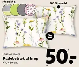 Lidl Pudebetræk af krep tilbud