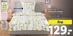 Lidl Sengesæt af krep tilbud