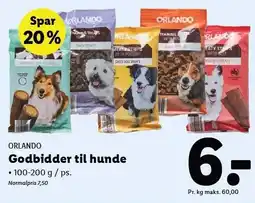 Lidl Godbidder til hunde tilbud
