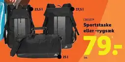 Lidl Sportstaske eller -rygsæk tilbud