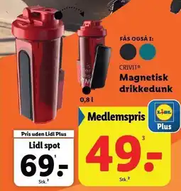 Lidl Magnetisk drikkedunk tilbud