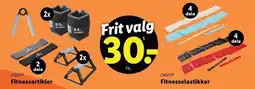 Lidl Fitnessartikler eller Fitnesselastikker tilbud
