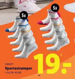 Lidl Sportsstrømper tilbud